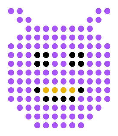 emoji devil 拼豆模板缩略图